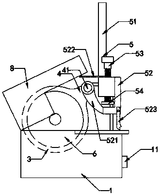 Metal bar cutting machine