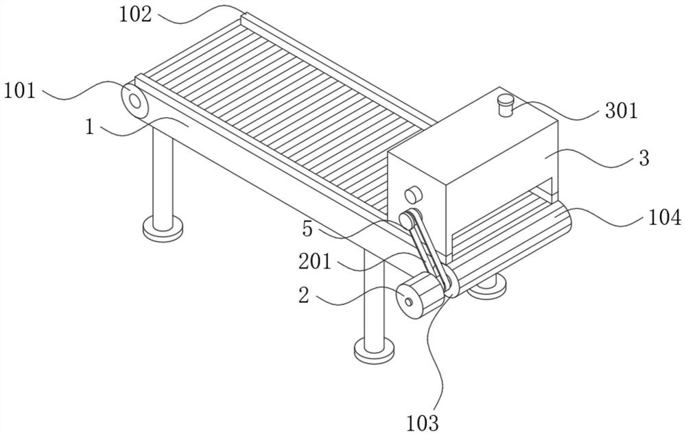 Laminating equipment for processing heat preservation and decoration integrated plate