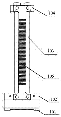 Hopping robot based on structure of bi-mass model