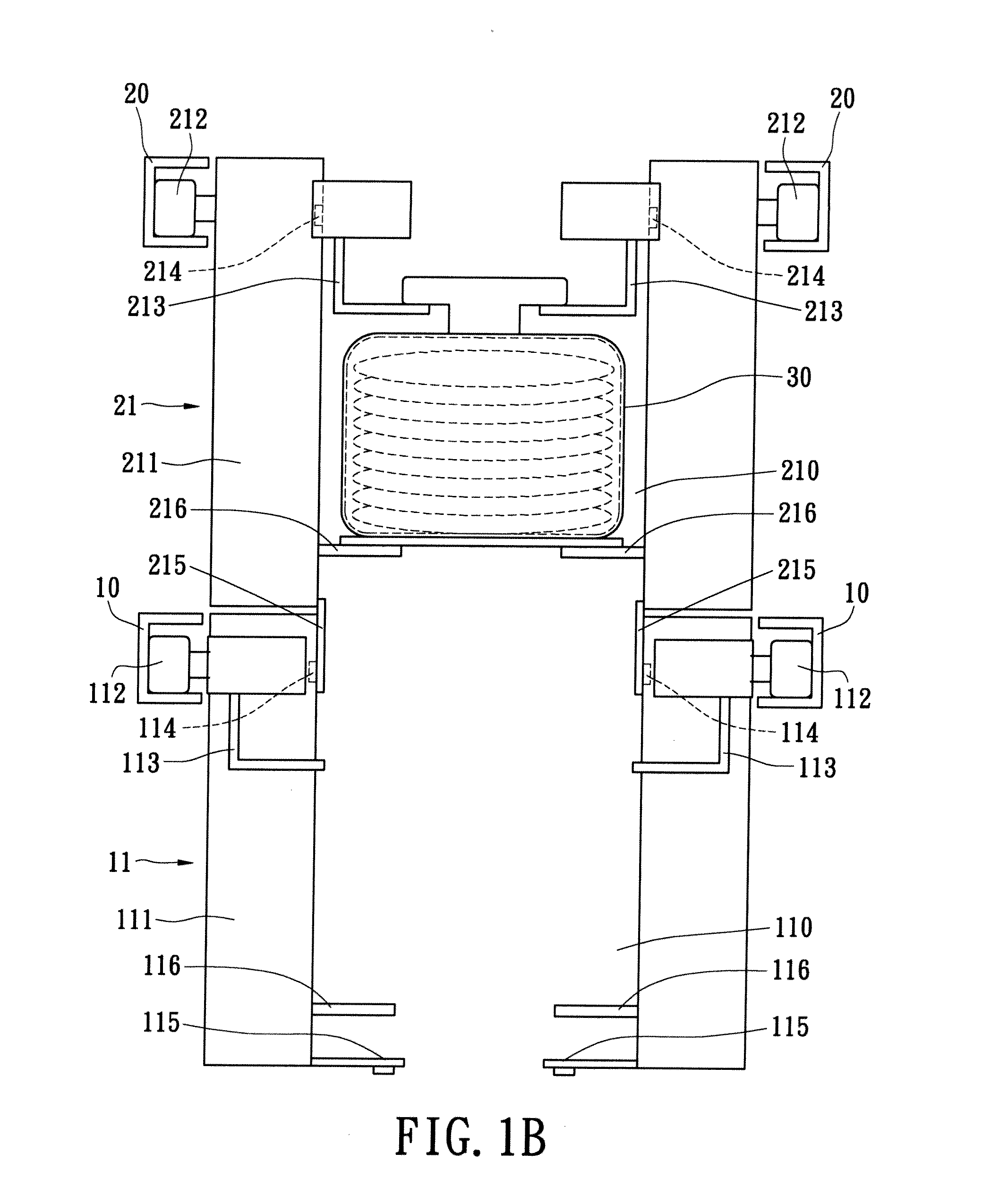 Transport system having multilayer tracks and controlling method thereof