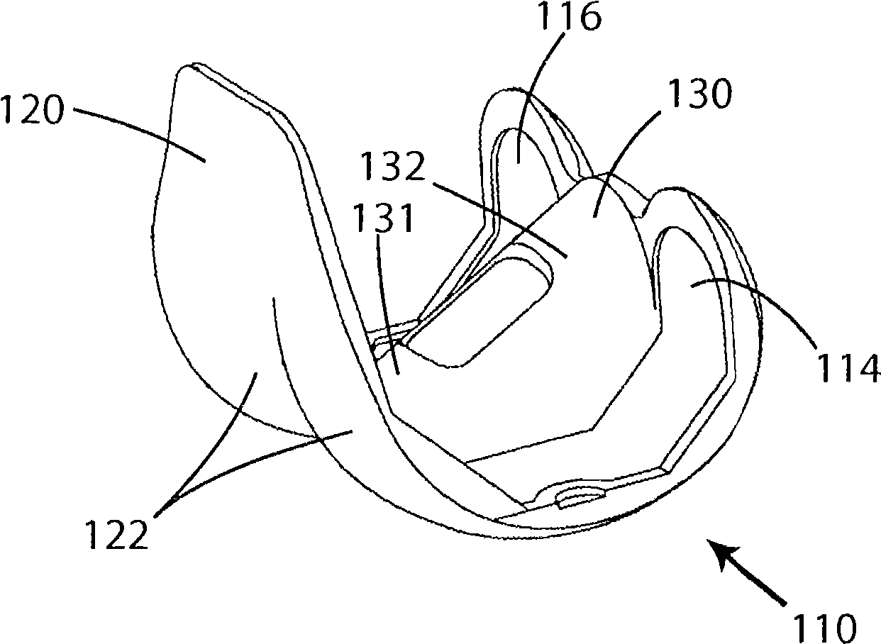 Posterior stabilized knee prosthesis