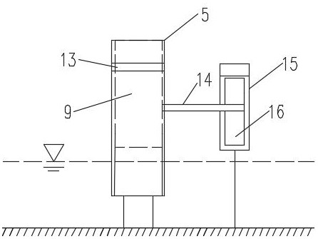 A coastal slope drainage system