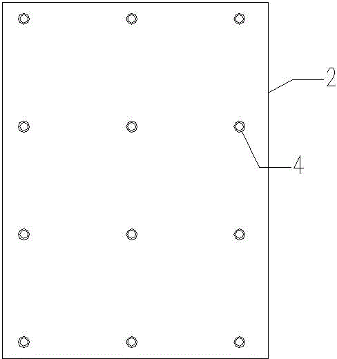 Double-hollow steel wire frame heat-preservation board