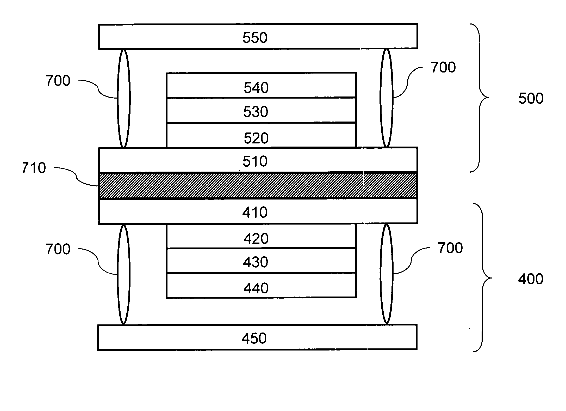 Self-charging organic electroluminescent display device