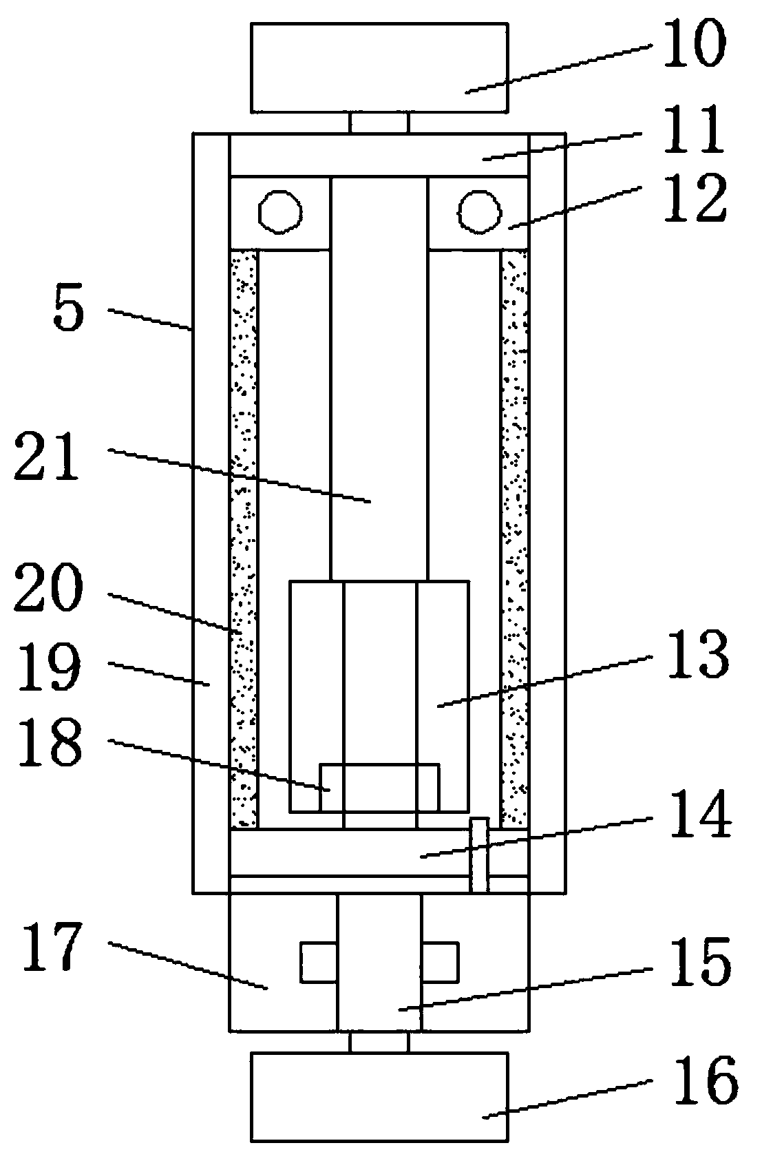 Automobile damper with good stability