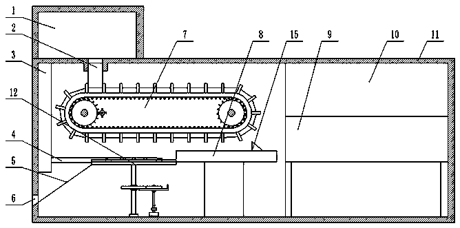 Edible fungus inoculation device