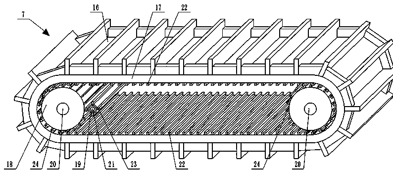 Edible fungus inoculation device