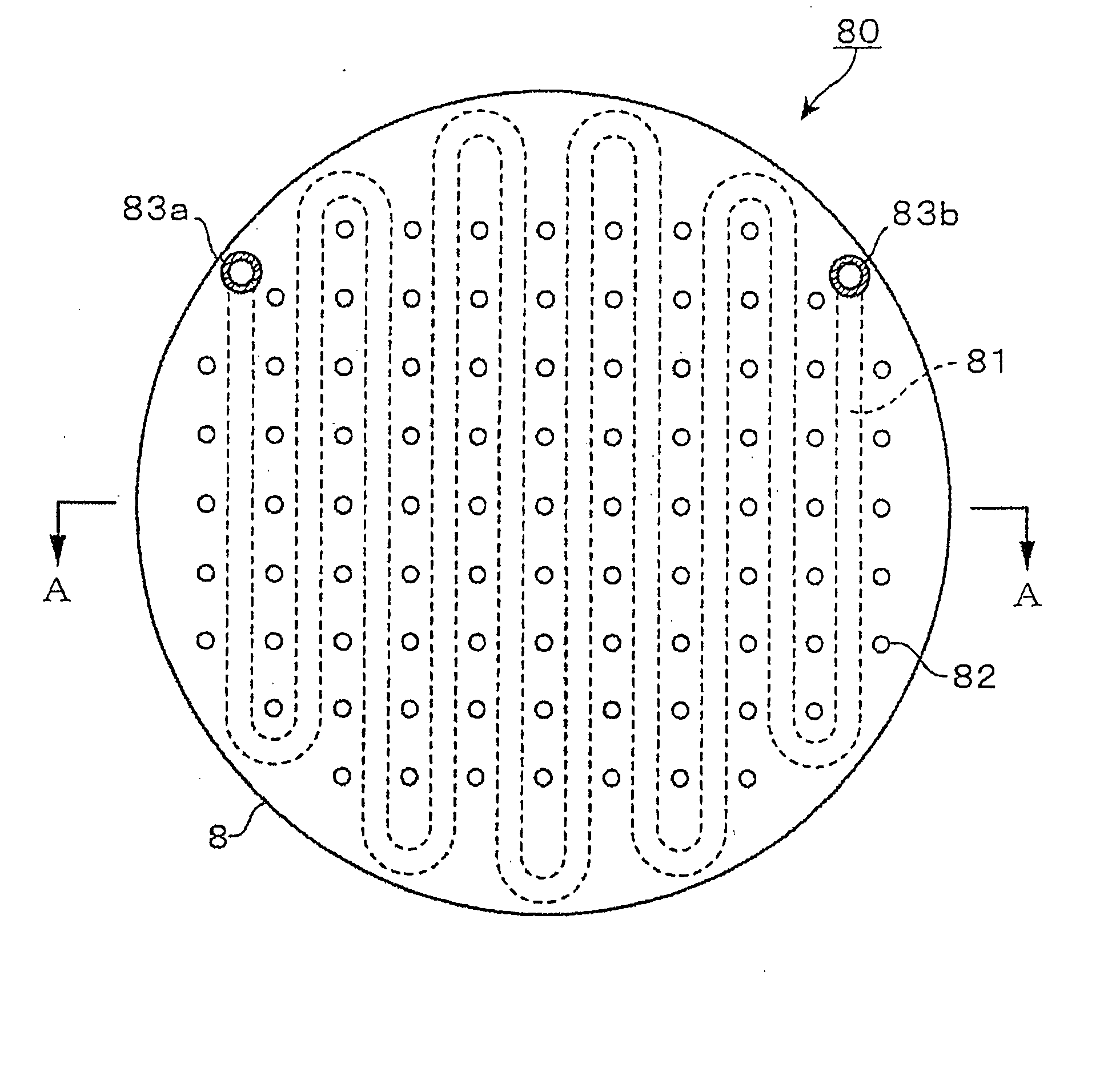 Cooling block forming electrode