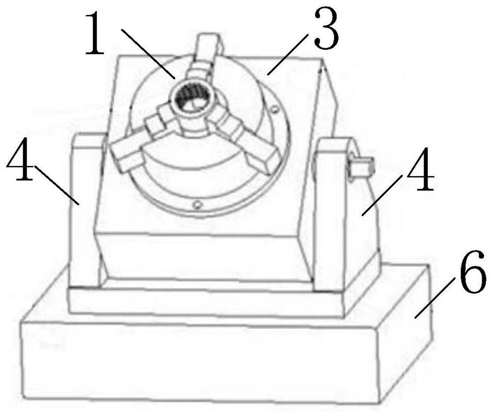 Multi-degree-of-freedom laser quenching device allowing position adjustment of workpieces