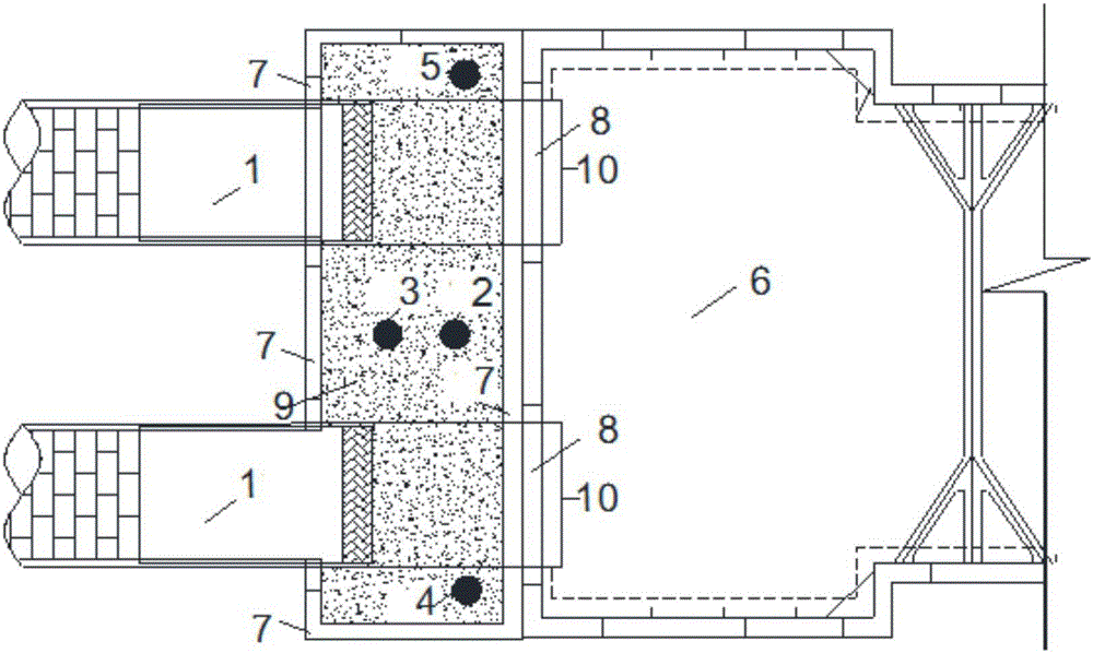 Airtight receiving construction method for shield steel sleeve