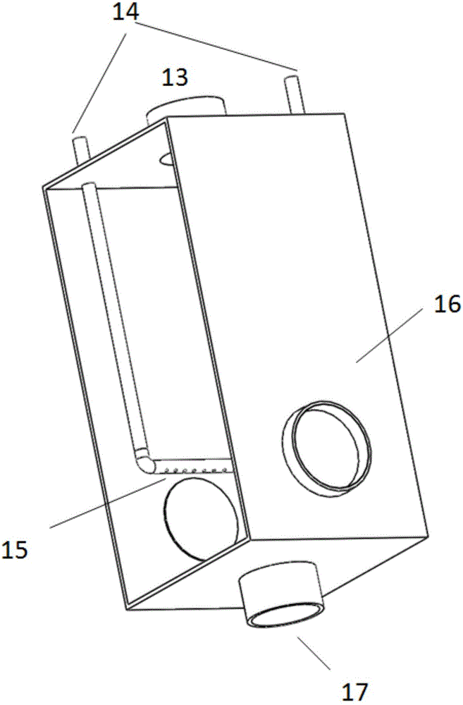 Pipeline powdered coal particle size measuring device and measuring method