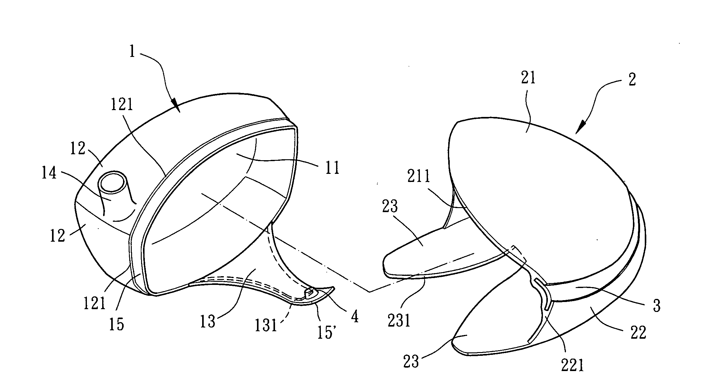 Golf club head with strength-enhanced rear body