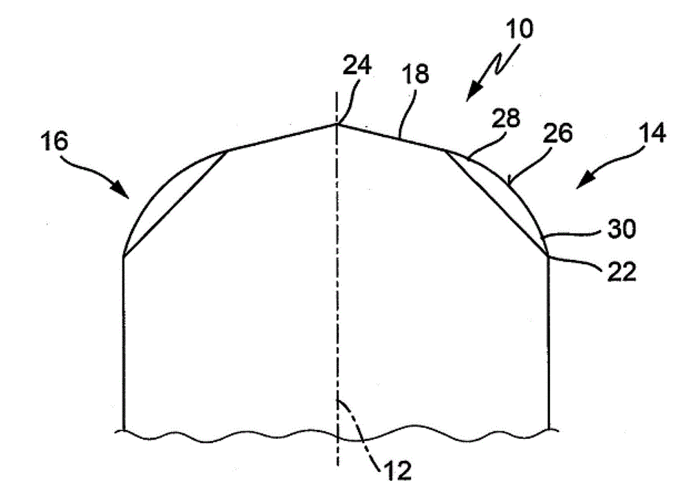 Illumination device used for motor vehicle and provided with dustproof cover extending opposite to traveling direction