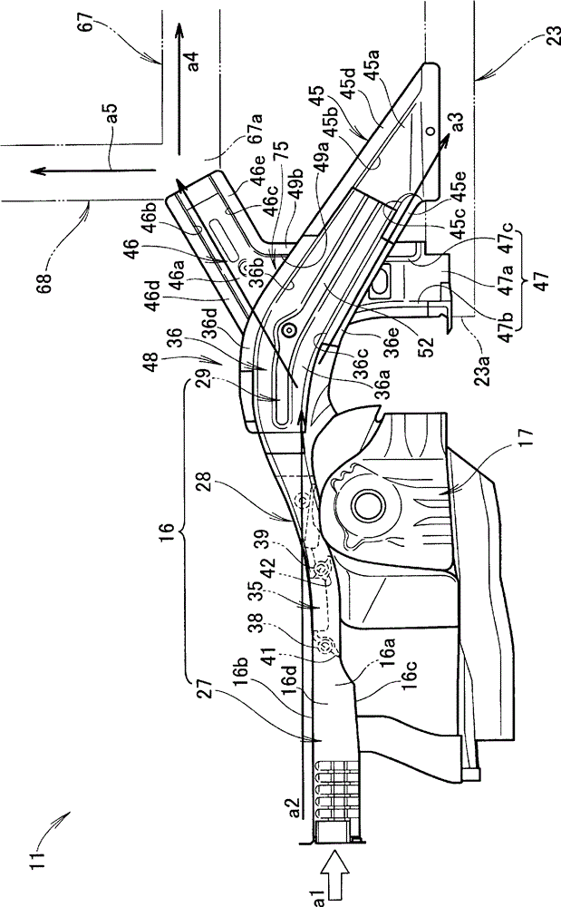 front body structure