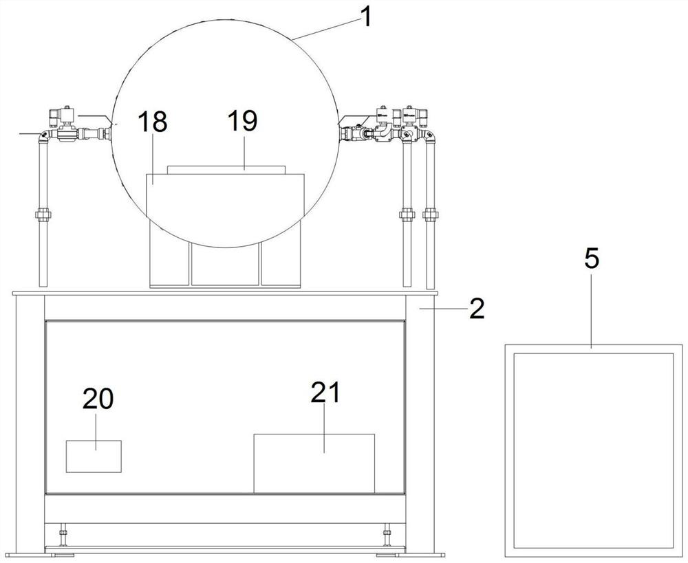 Battery thermal failure test system