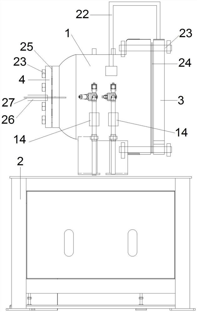 Battery thermal failure test system