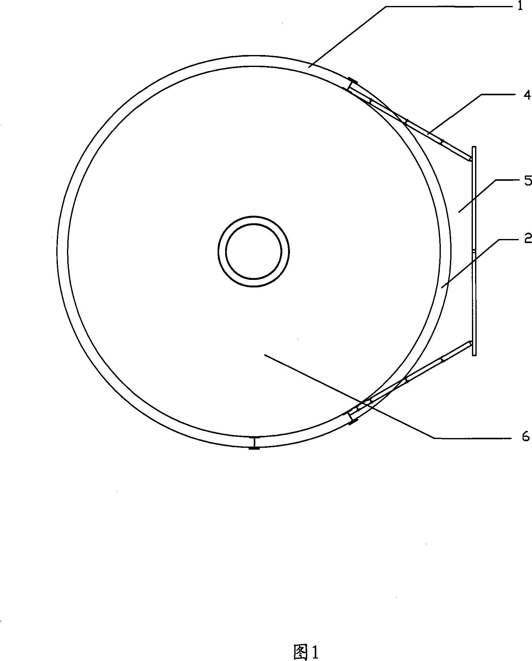 Wet fuel gas desulfurizing absorption tower