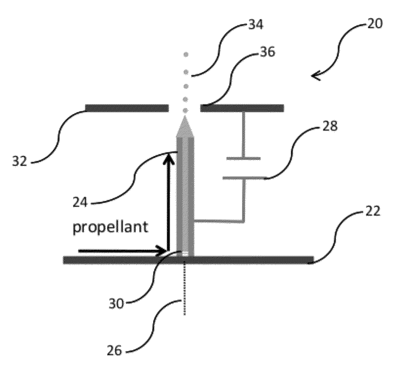 Microfluidic electrospray thruster