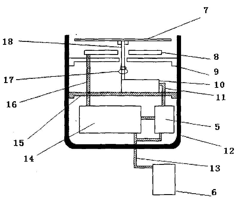 Non-contact insect charge-measuring system