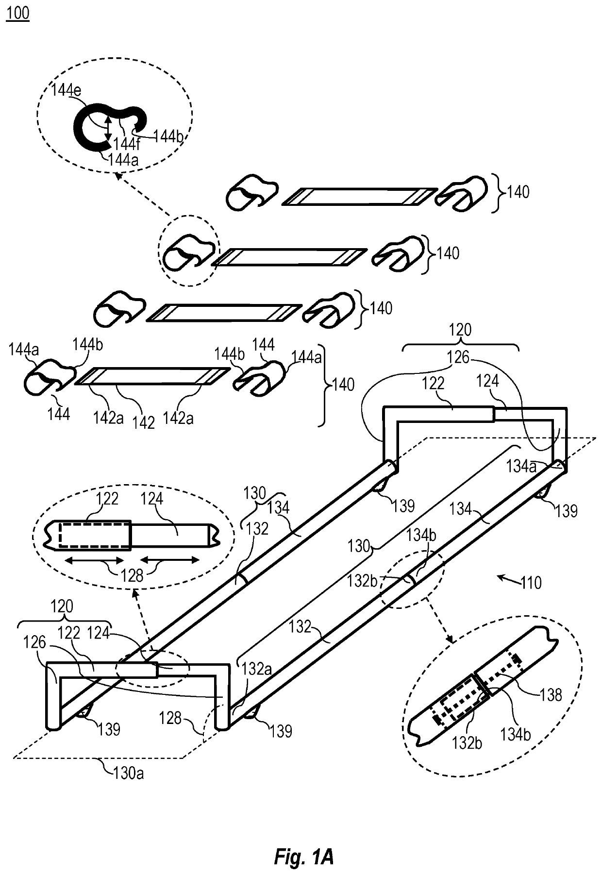 Foldable stretcher and method of using same