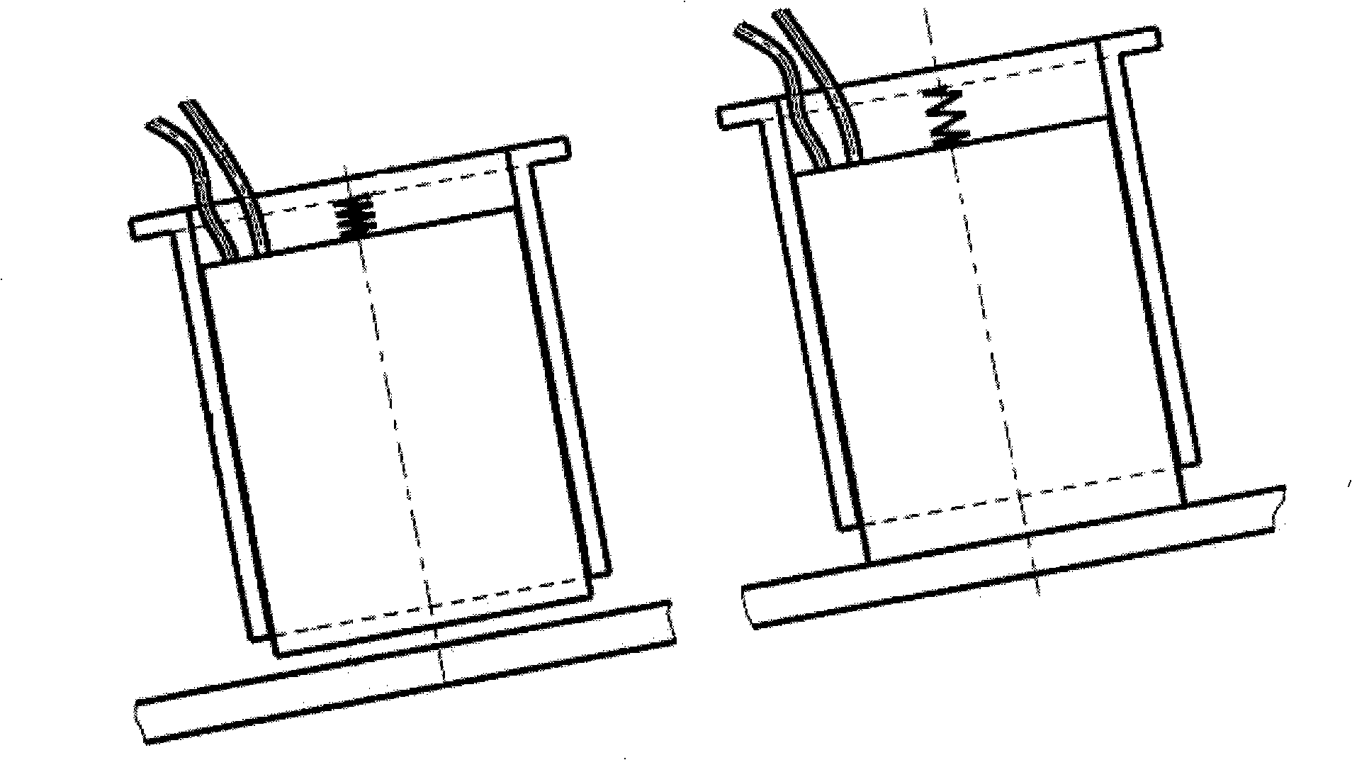 Hydraulic positioning mechanism