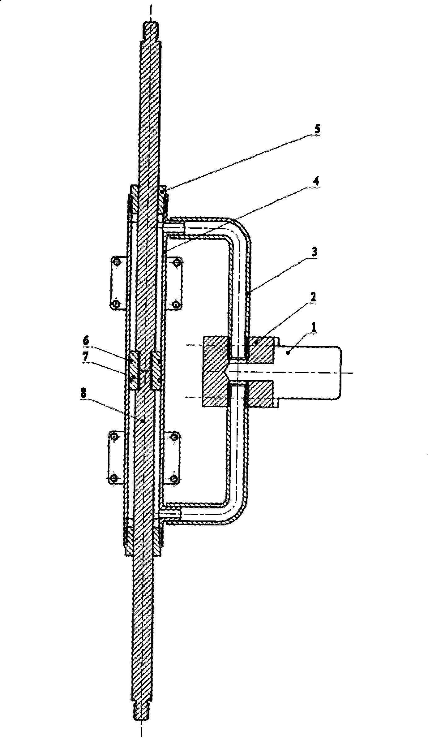 Hydraulic positioning mechanism