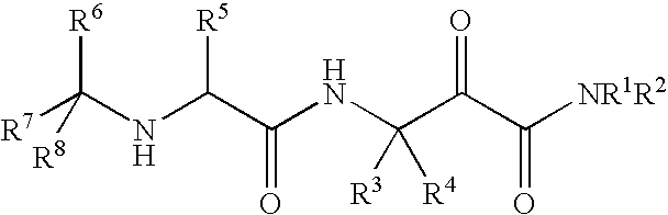 Alpha ketoamide compounds as cysteine protease inhibitors