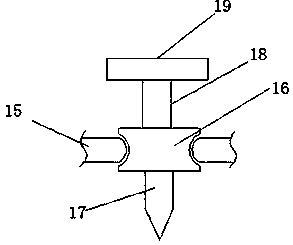 Guide rail sliding-type drawing board device