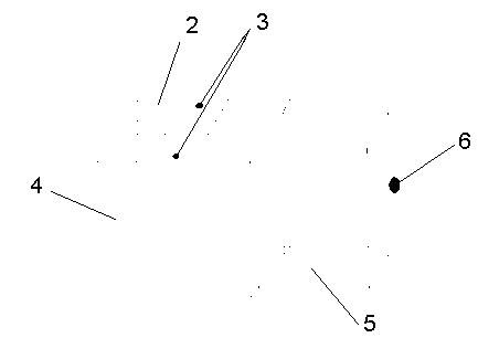 Automatic prompting device for separate waste collection and application method thereof