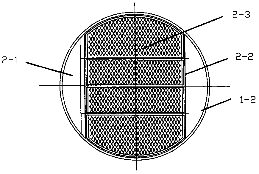 Continuous oxidation reaction kettle for trimethyl benzene