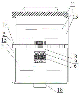 Water purifying cylinder equipped with detachable water purifying core and having ultraviolet disinfection function