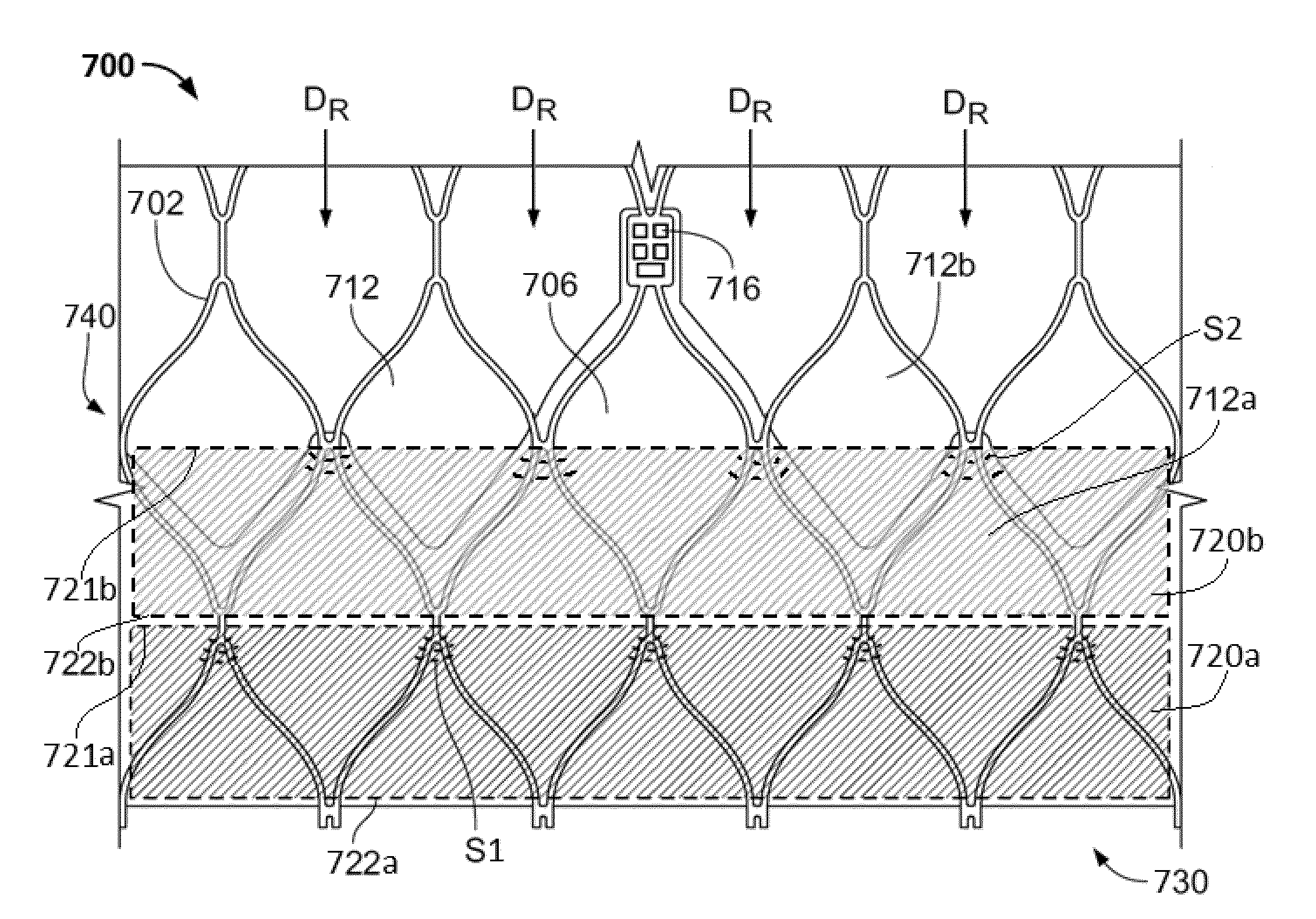 Paravalvular leak sealing mechanism