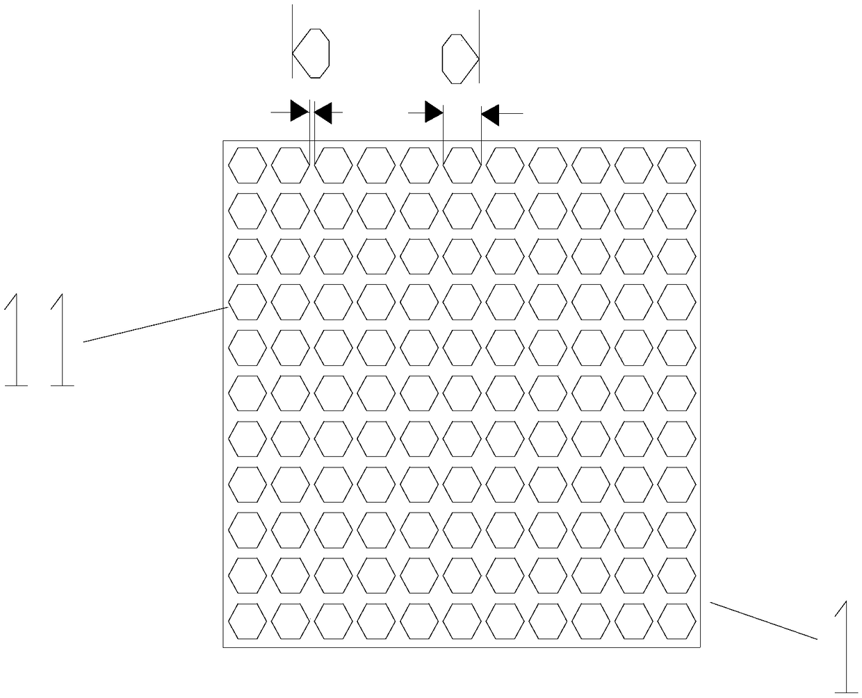 Kitchen ventilator with multi-layer honeycomb noise filtration device