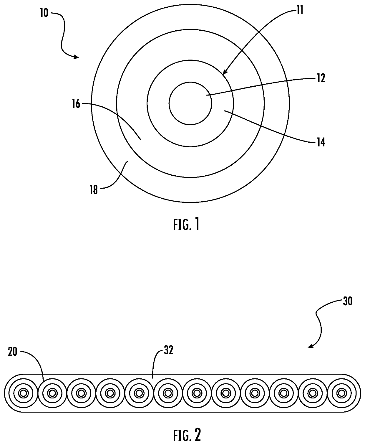 Reduced diameter optical fiber with improved microbending