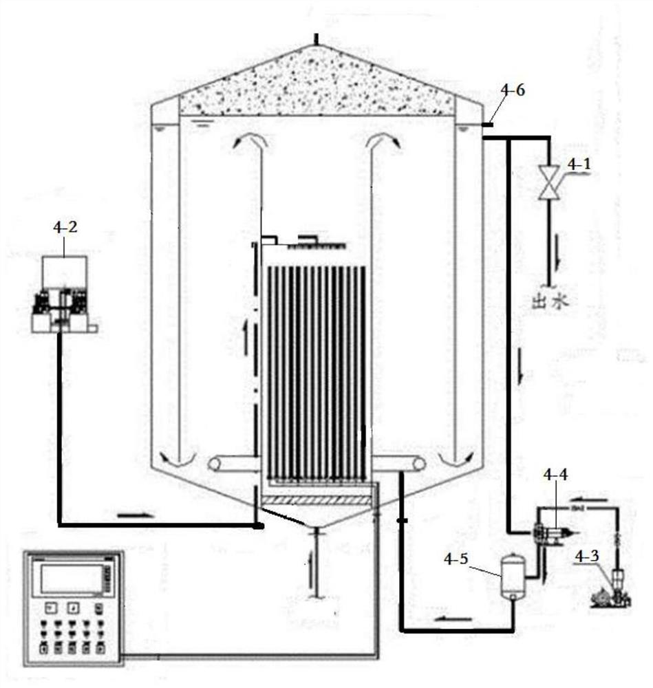 Treatment device and treatment method for oilfield produced water