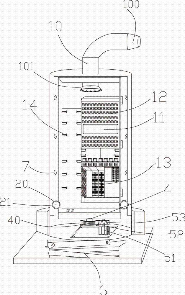 Outdoor communication cabinet