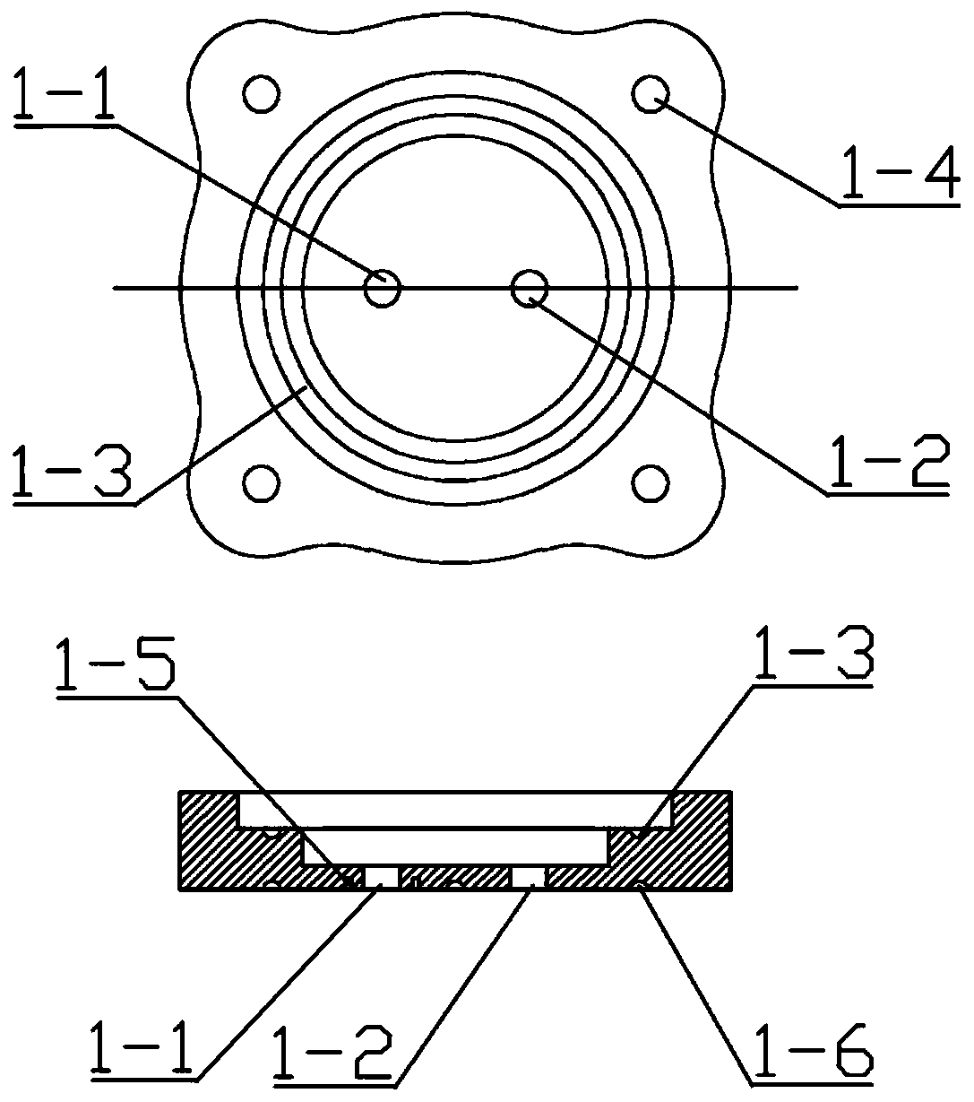 Conical elastic valve piezoelectric pump