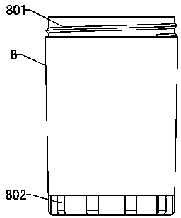 Full-automatic contact lens cleaning device