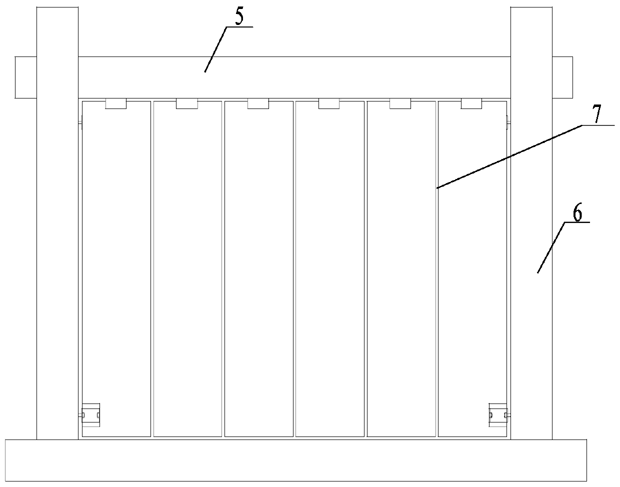 Energy-consuming infilled wall board capable of being assembled quickly