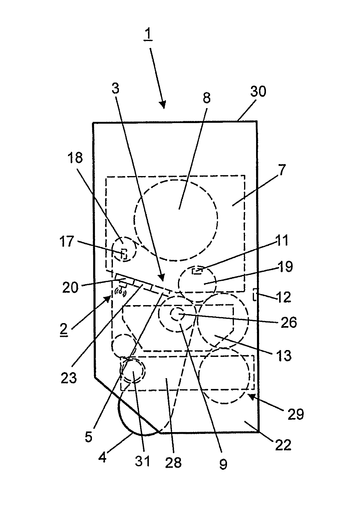 Hand towel dispenser having means for data capture and transmission