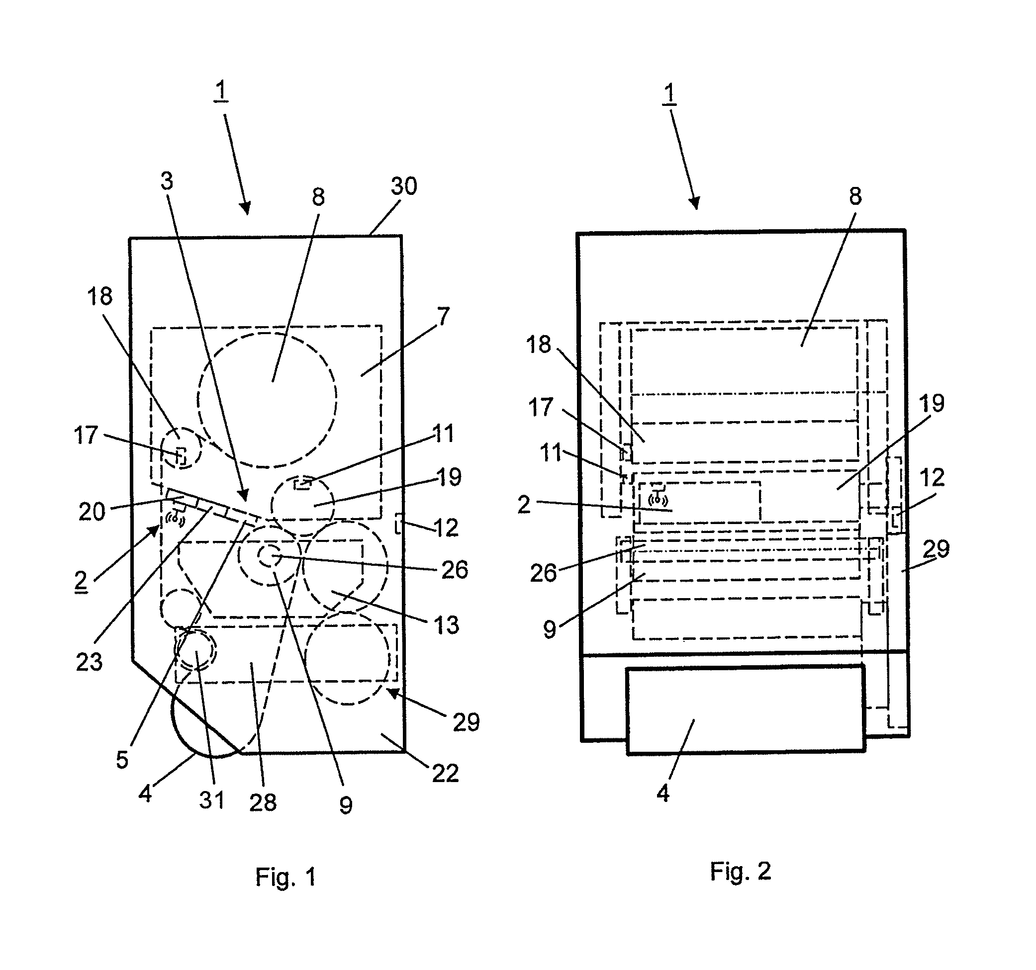 Hand towel dispenser having means for data capture and transmission