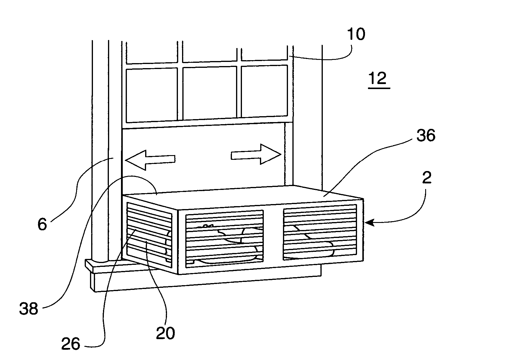 Outdoor decorated and ventilated shoe box