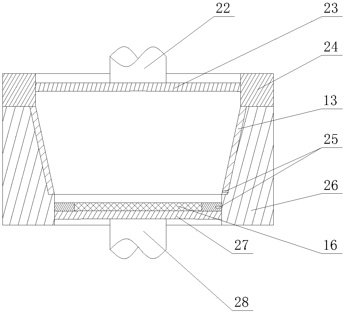 Device for preparing aluminum foam and copper foam and preparation method thereof