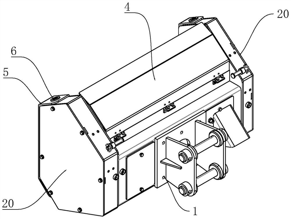 Cutting roller of land clearance machine