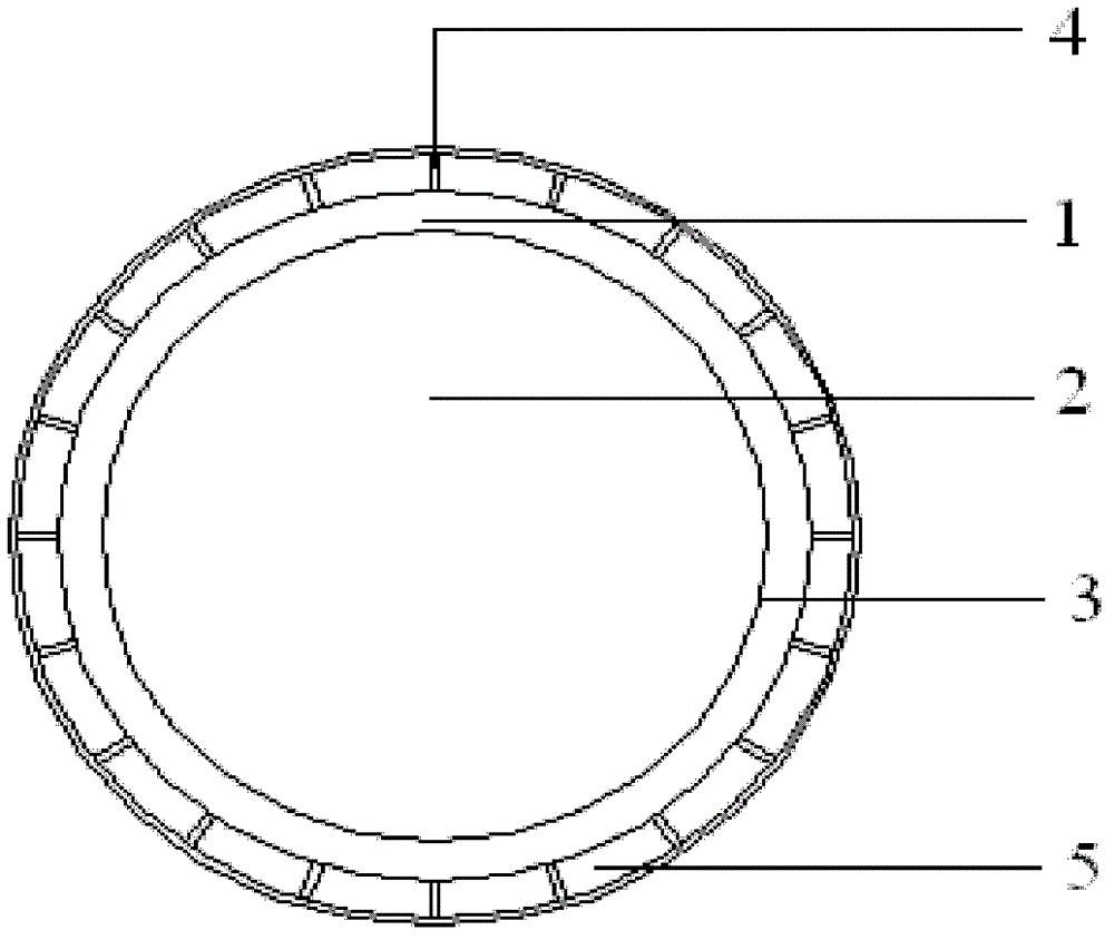 Ecological riparian zone construction method