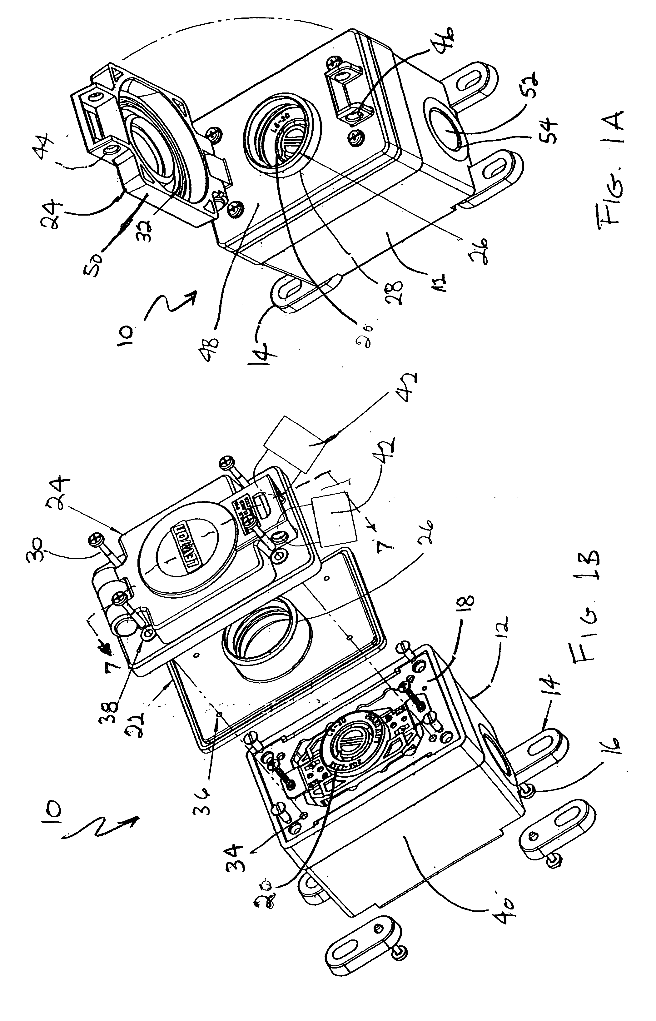 Weatherproof electrical enclosure