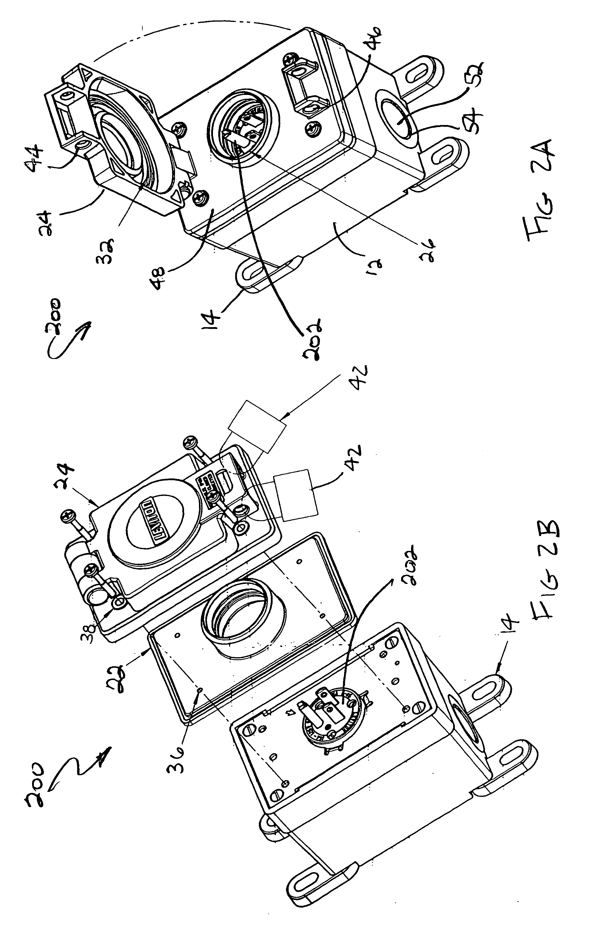 Weatherproof electrical enclosure