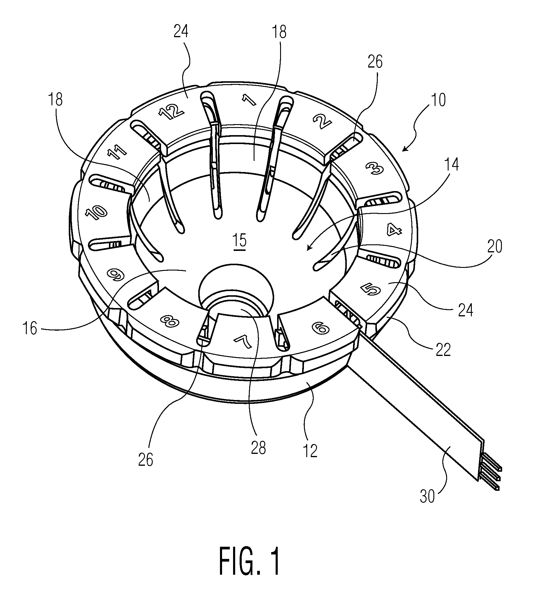 Acetabular cup positioning device