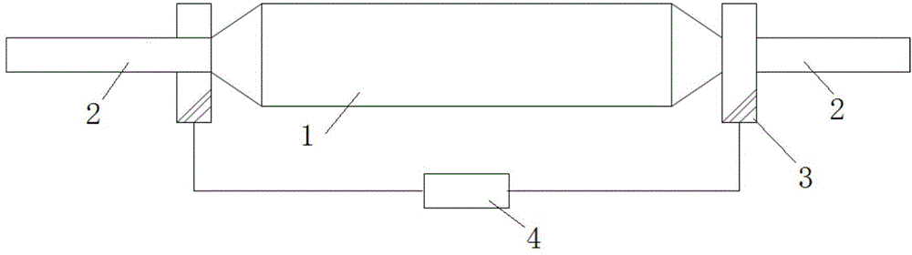 Online fault monitoring device for cable connector in 10-35kV power distribution network and method for evaluating system state