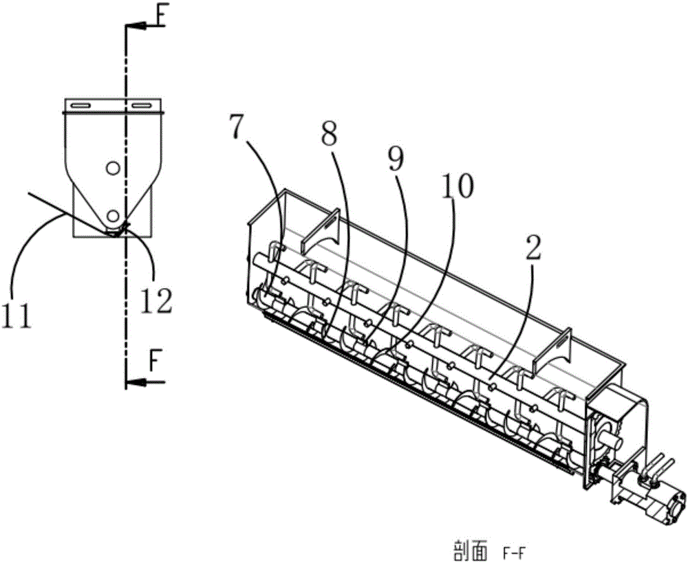 Sand pressing device for multifunctional celery seeding machine